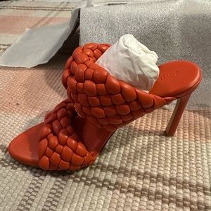 Bottega BV curve sandal - coral